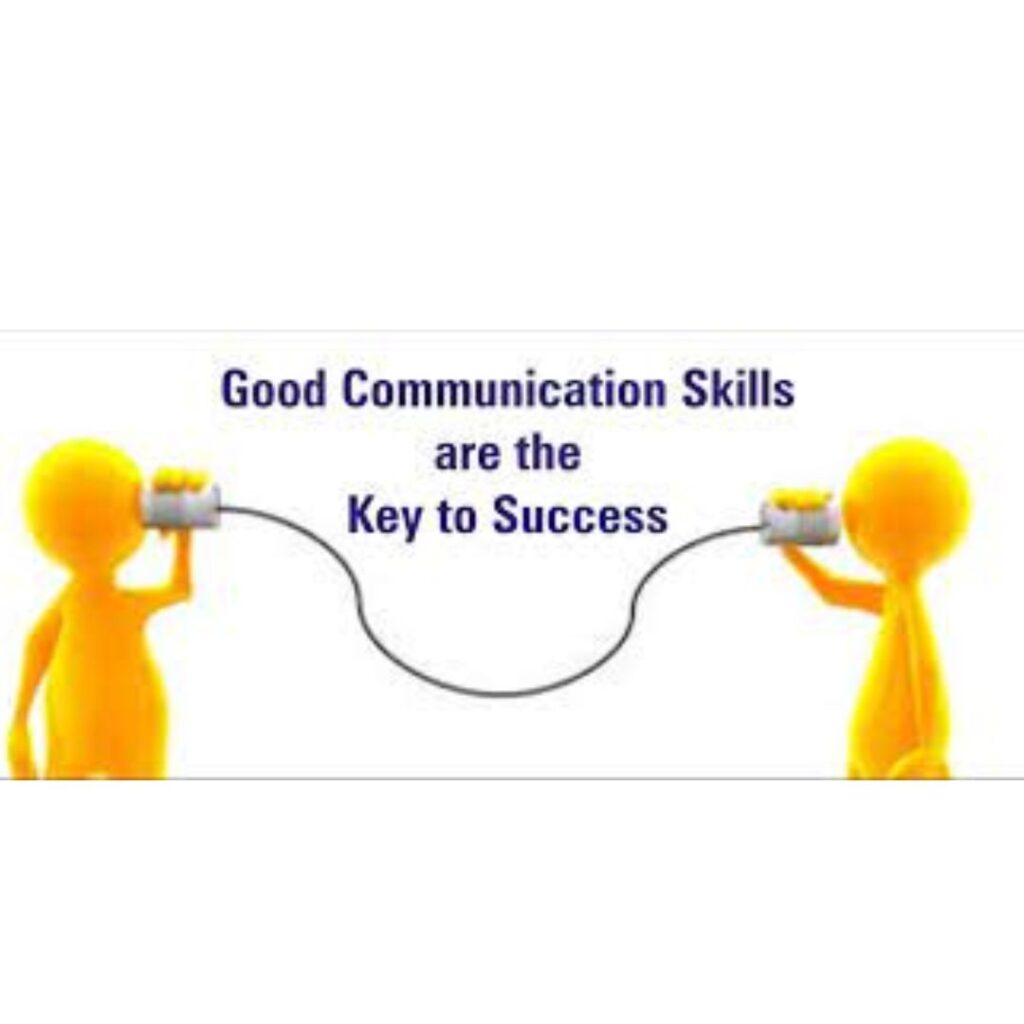 Communication is key